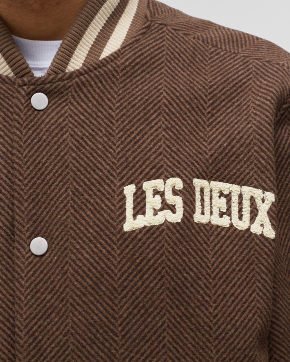 Varsity Herringbone Wool Jacket