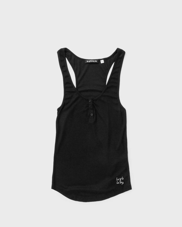 FINE RIB TANK TOP