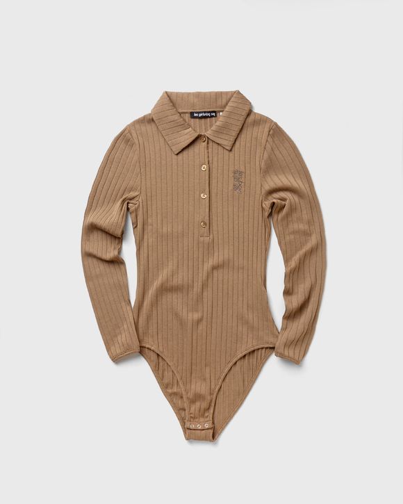 RIB KNIT LONG SLEEVE BODY