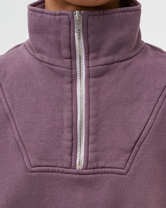 Crop Half Zip Pullover