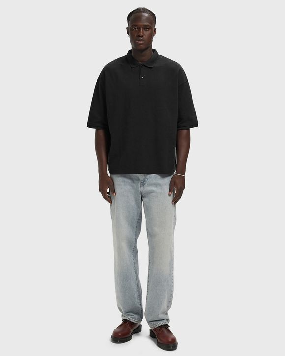 BLUE TAB CROPPED POLO