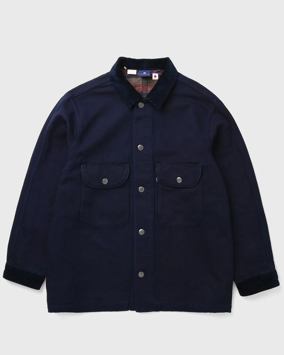 BLUE TAB SHIRT JACKET