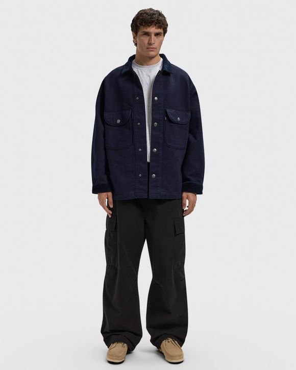 BLUE TAB SHIRT JACKET