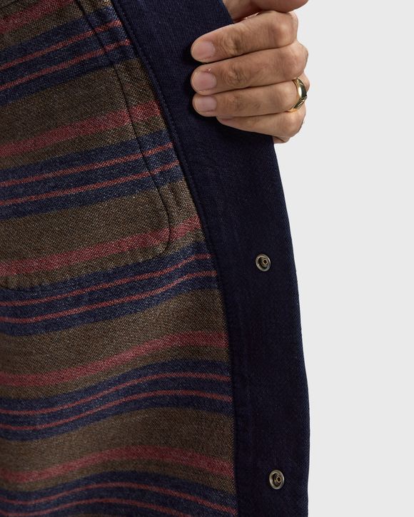 BLUE TAB SHIRT JACKET