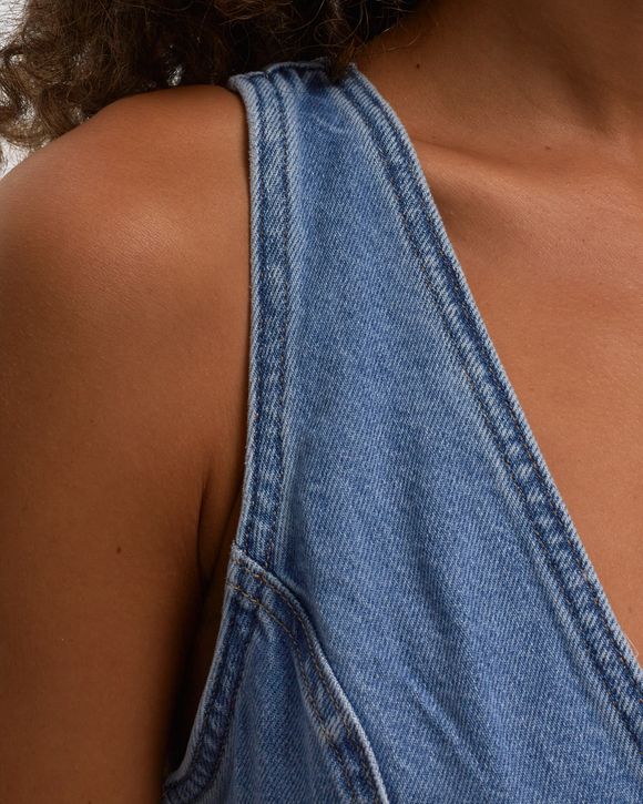 RAINE DENIM CROP TOP