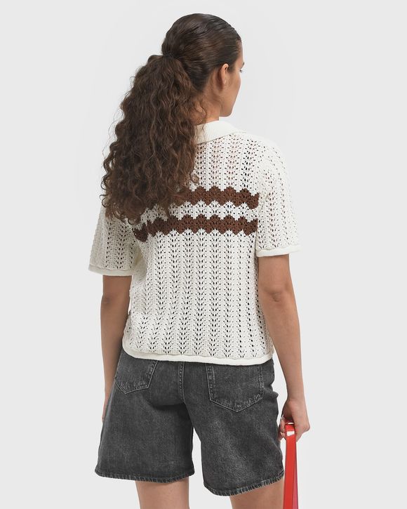 SUNSET CROCHET SHIRT