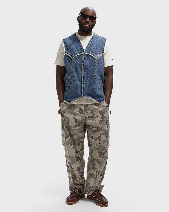WESTERN DENIM SHERP VEST