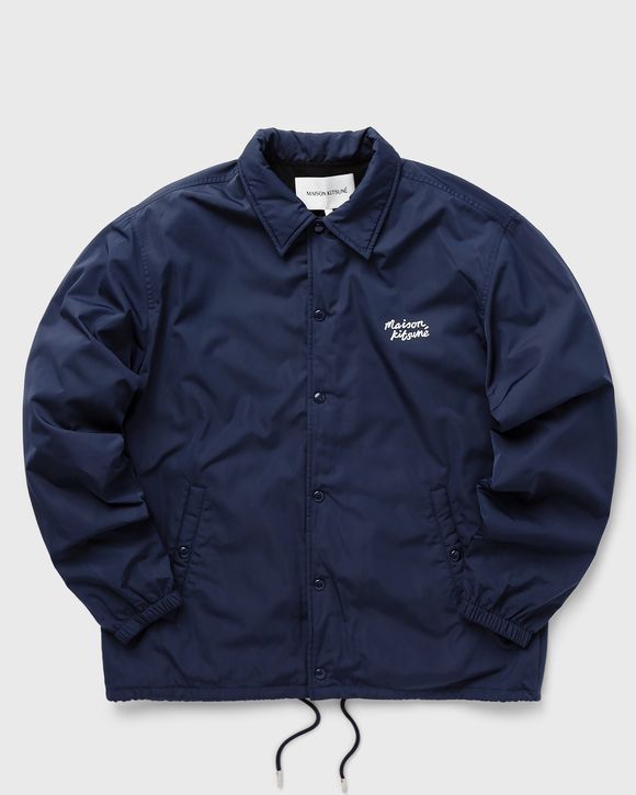 COACH JACKET IN NYLON WITH LOGO HANDWRITING PRINT