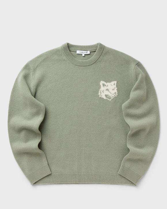 FOX HEAD INTARSIA MERINO JUMPER