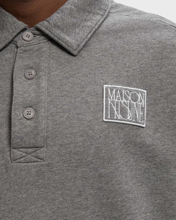 STAMP OVERSIZE POLO SWEASHIRT