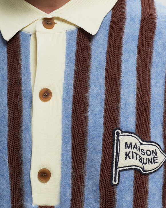 STRIPED COMFORT POLO