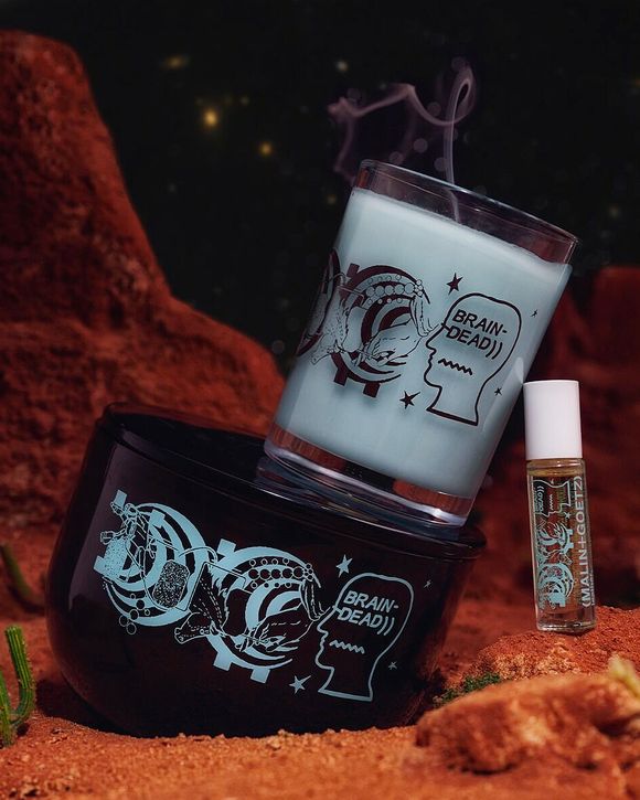 x Brain Dead Leather Candle 255g