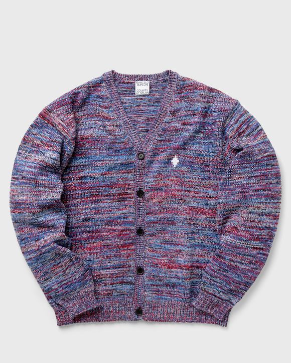 CROSS COLORFUL KNIT CARDIGAN