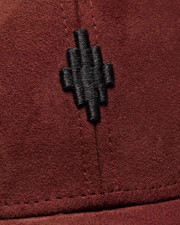 CROSS FAUX SUEDE BASEBALL CAP