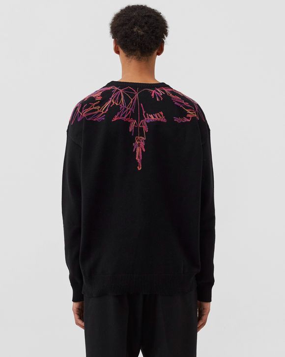 WINGS KNIT RELAX SLIM CREW 
