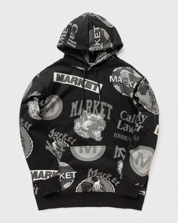Monogram AOP Grayscale Hoodie