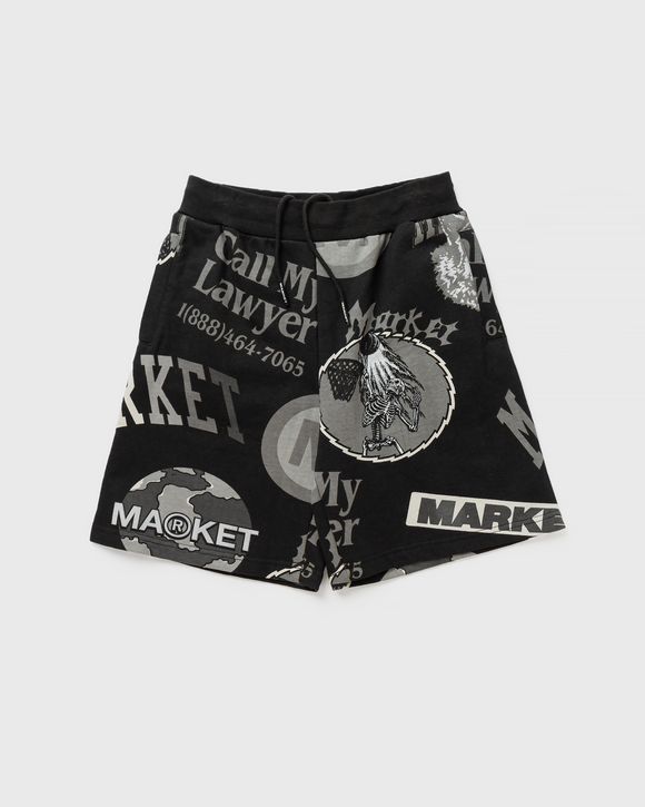 Monogram AOP Grayscale Short