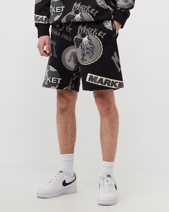 Monogram AOP Grayscale Short