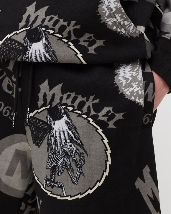 Monogram AOP Grayscale Short