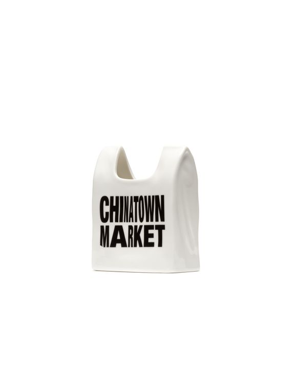 Smiley Bag Ceramic Pen Holder