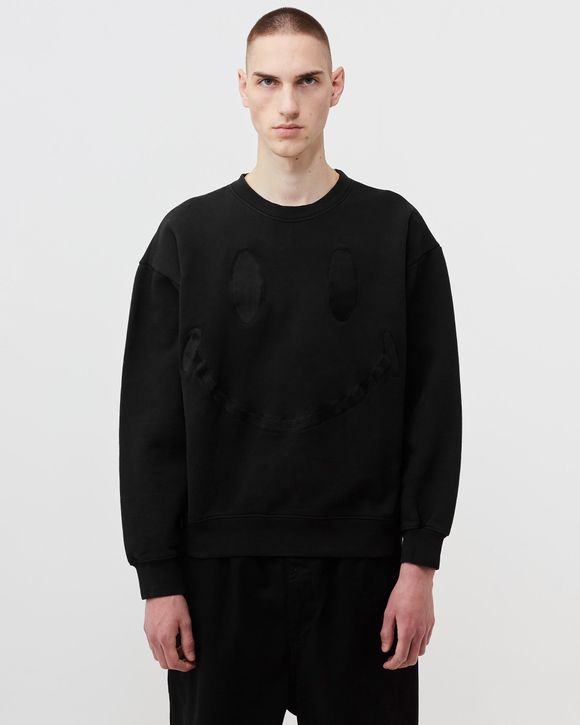 Smiley Oversized Crewneck Sweatshirt