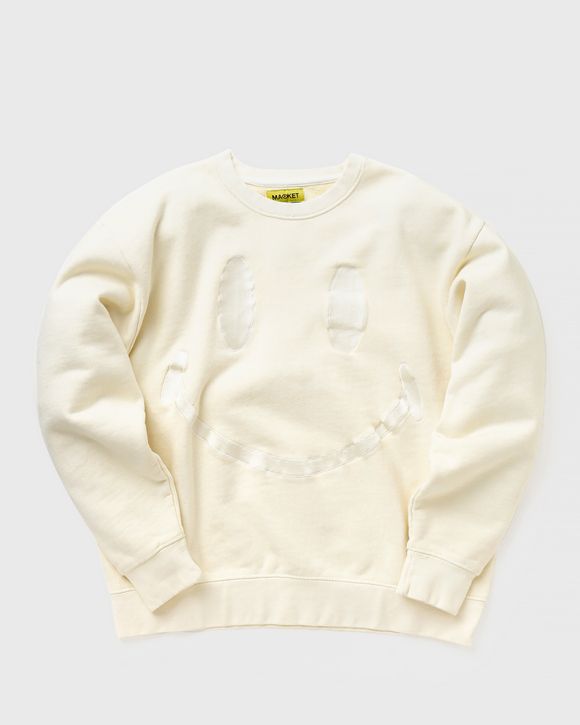 Smiley Oversized Crewneck Sweatshirt