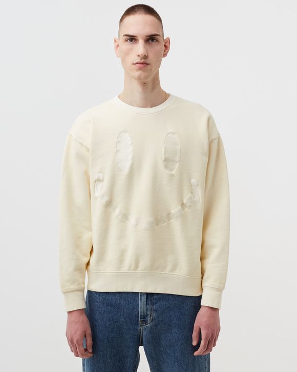 Smiley Oversized Crewneck Sweatshirt