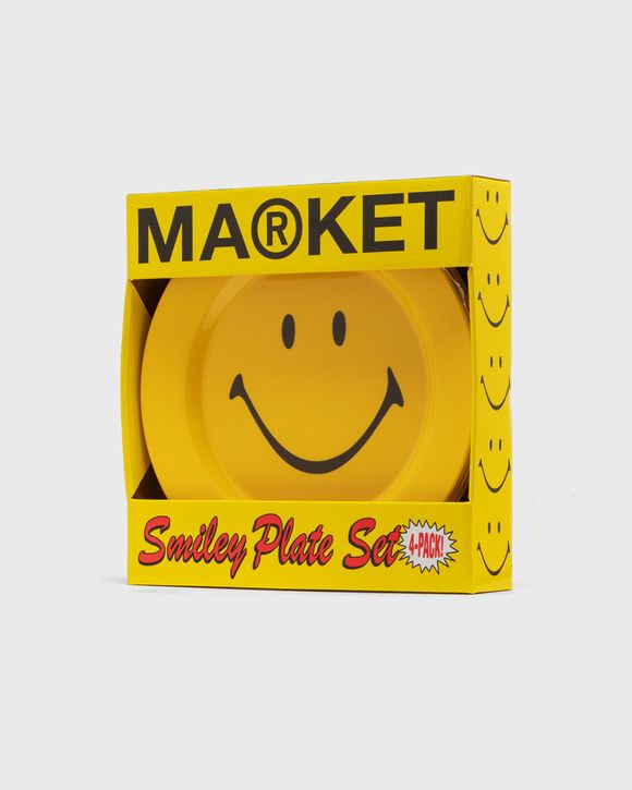 Smiley Plate 4 Piece Set