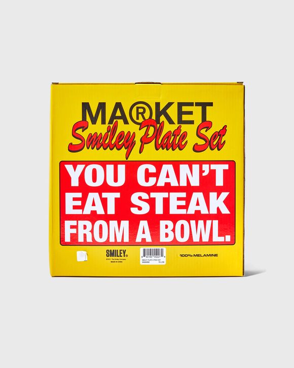 Smiley Plate 4 Piece Set