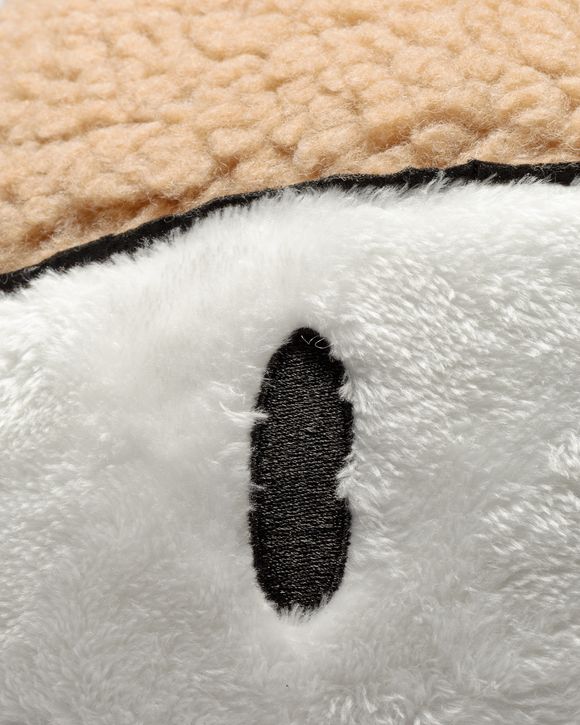 Smiley Sherpa Basketball Pillow