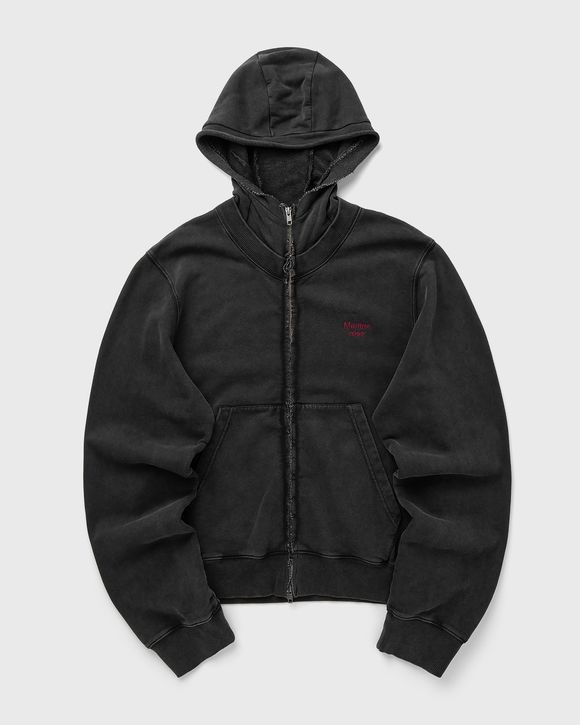HOODED ZIP CREW