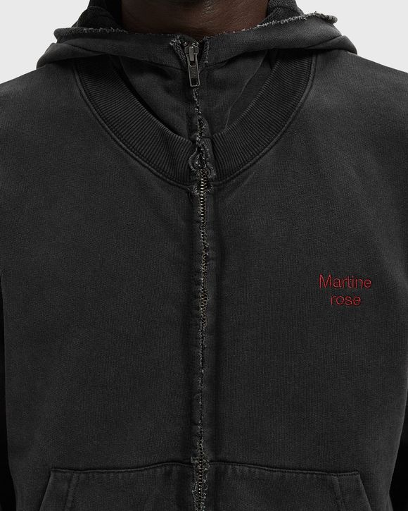 HOODED ZIP CREW