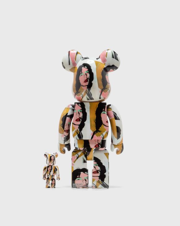 BEARBRICK 100% 400% ANDY WARHOL MICK JAGGER