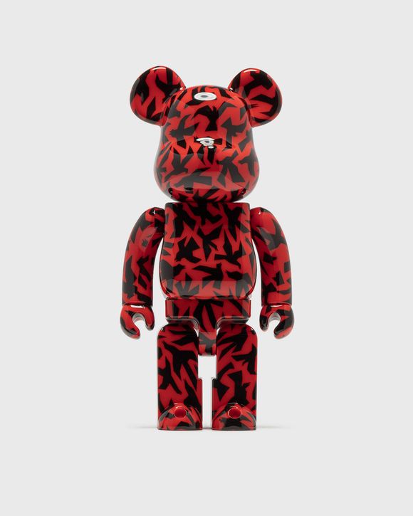 MEDICOM BEARBRICK 1000% ALFRED HITCHCOCK THE BIRDS Black Red