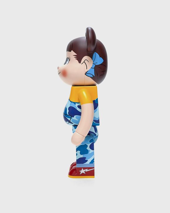 BEARBRICK 1000% BAPE X PEKO-CHAN BLUE