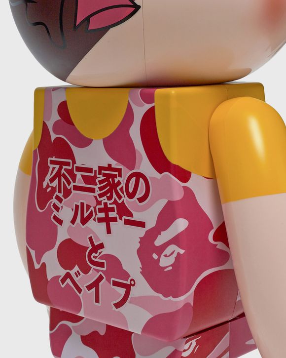 MEDICOM BEARBRICK 1000% BAPE X PEKO-CHAN PINK Multi | BSTN Store