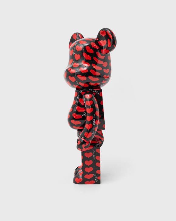 BEARBRICK 1000% BLACK HEART