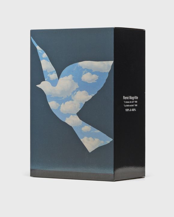 BEARBRICK 1000% MAGRITTE L'OISEAU DE CIEL / LA BELLE SOCIETE