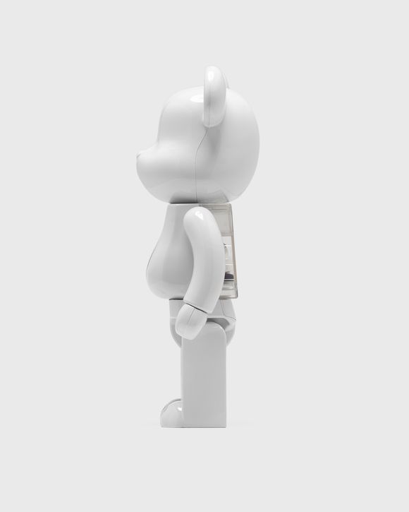 BEARBRICK 1000% PIL WHITE CHROME