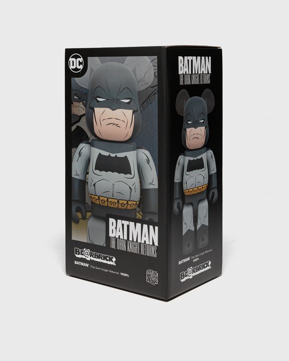 MEDICOM BEARBRICK 1000% THE DARK KNIGHT RETURNS BATMAN Black Grey
