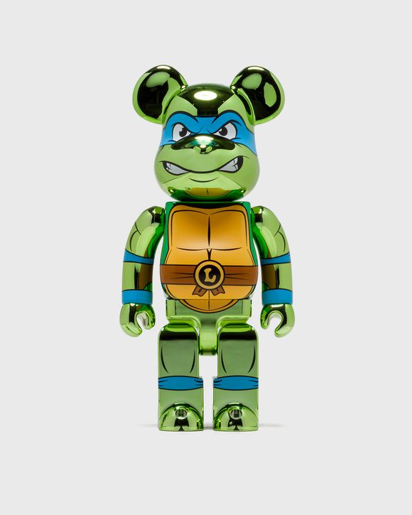 BEARBRICK 1000% TMNT LEONARDO CHROME