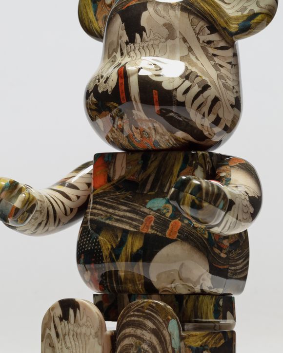 BEARBRICK 1000% UTAGAWA KUNIYOSHI THE HAUNTED OLD PALACE AT SOMA