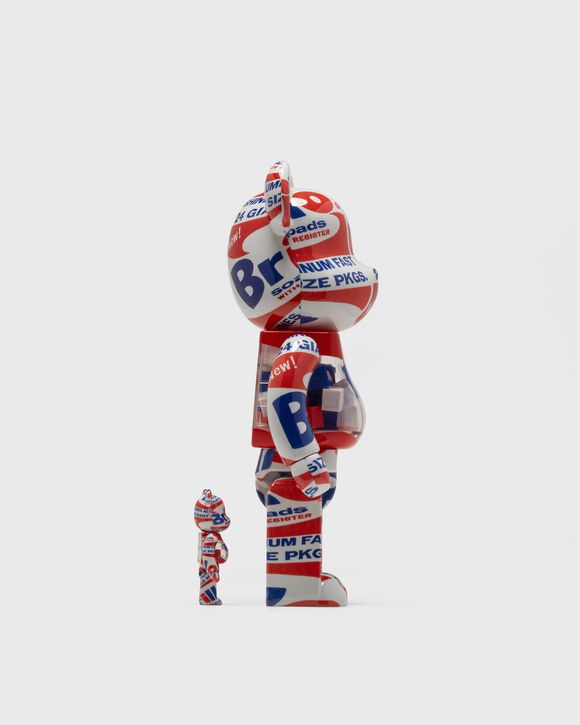 BEARBRICK 400% ANDY WARHOL BRILLO 2022 2-PACK