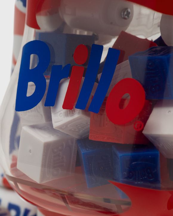 BEARBRICK 400% ANDY WARHOL BRILLO 2022 2-PACK