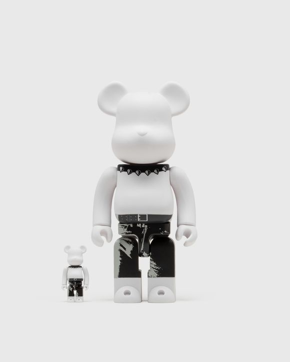 BEARBRICK 400% ANDY WARHOL X THE ROLLING STONES STICKY FINGERS 2-PACK