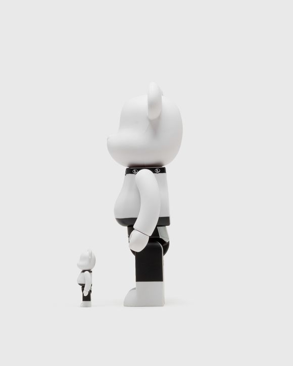 BEARBRICK 400% ANDY WARHOL X THE ROLLING STONES STICKY FINGERS 2-PACK