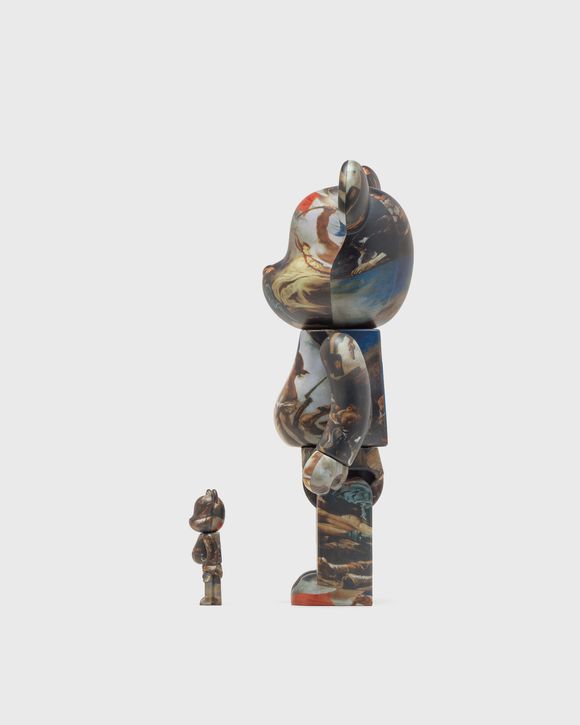 BEARBRICK 400% DELACROIX LIBERTY LEADING THE PEOPLE 2-PACK