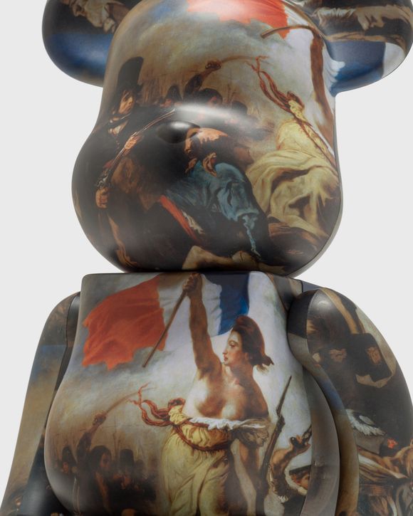 BEARBRICK 400% DELACROIX LIBERTY LEADING THE PEOPLE 2-PACK