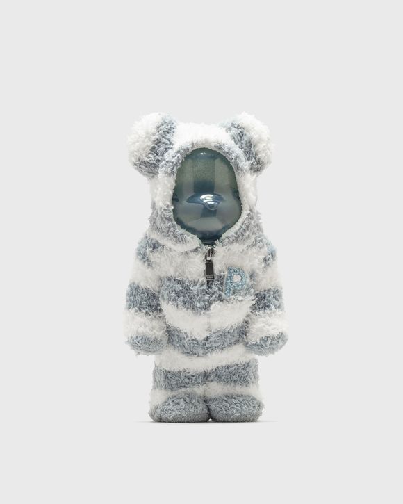BEARBRICK 400% GELATO PIQUE MINT WHITE