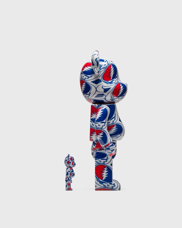BEARBRICK 400% GRATEFUL DEAD STEAL YOUR FACE 2-PACK